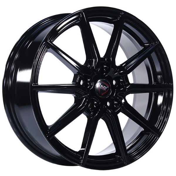 фото Колесный диск r17 5x114,3 7j et47 d67,1 nz wheels r-03 black