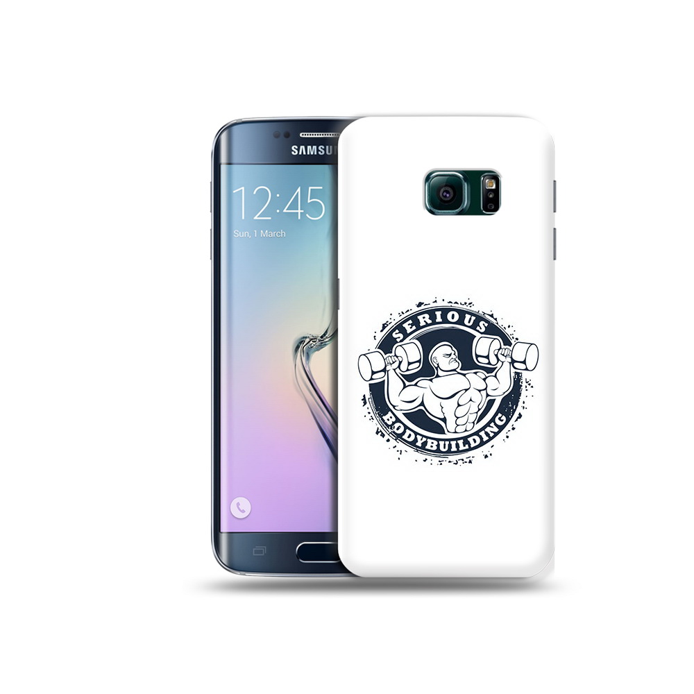

Чехол MyPads Tocco для Samsung Galaxy S6 Edge бодибилдинг воля к победе, Прозрачный, Tocco
