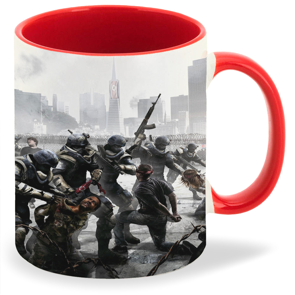 

Кружка CoolPodarok homefront Солдаты на коленях Повязка на глазах, homefront Солдаты на коленях Повязка на глазах
