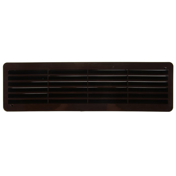 Решетка дверная ERA 4513ДП, 450х131 мм, цвет коричневый