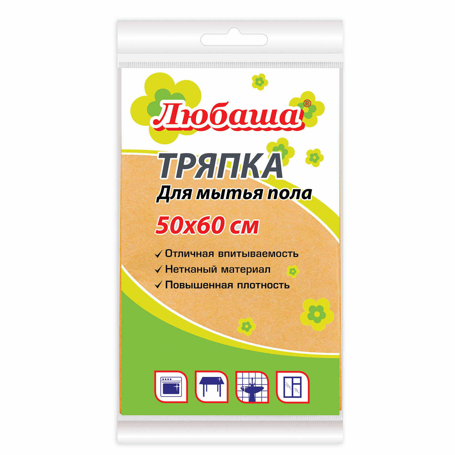 

Набор из 16 шт, Тряпка для мытья пола (605498)
