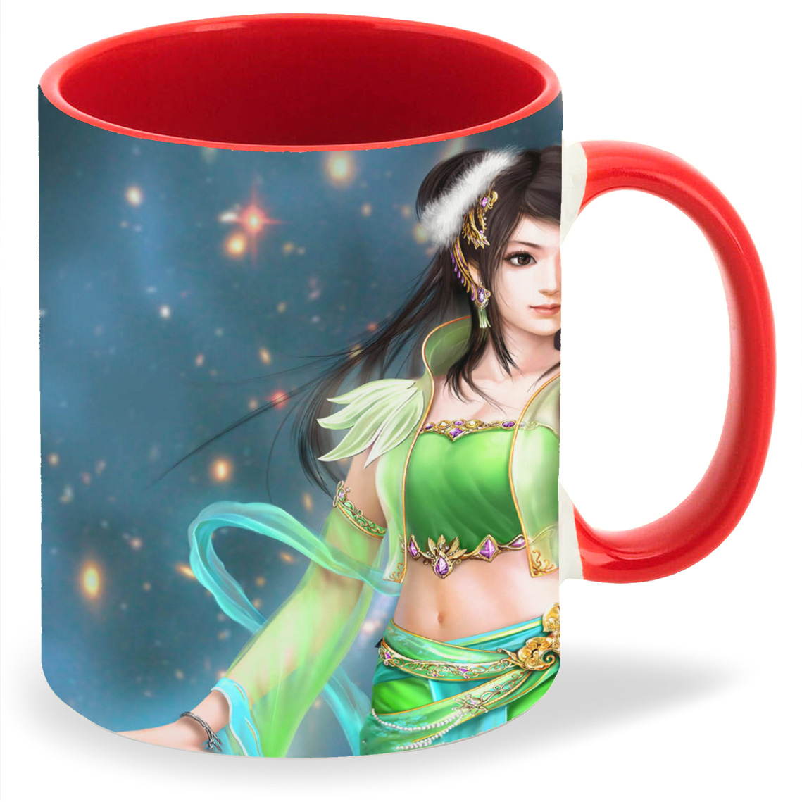 

Кружка CoolPodarok jade dynasty Девушка Лотос, jade dynasty Девушка Лотос