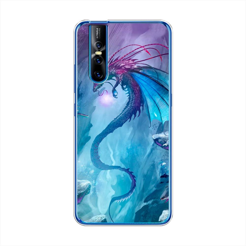 

Чехол Awog на Vivo V15 Pro "Водный дракон", Разноцветный, 261150-2