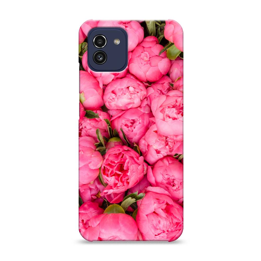 

Пластиковый чехол "Прекрасные пионы" на Samsung Galaxy A03, 2104920-6