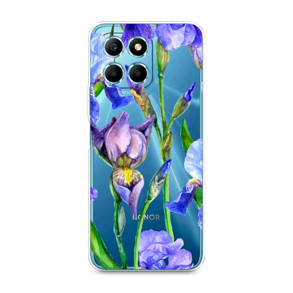 

Чехол Awog 6120250-8 для Honor X6s "Синие ирисы", Фиолетовый;голубой;зеленый, 6120250-8