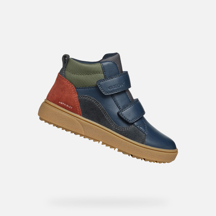 

Кроссовки Geox J Theleven Boy B Abx для мальчиков, размер 38, J36LEA05422C0718, синий, J Theleven Boy B Abx
