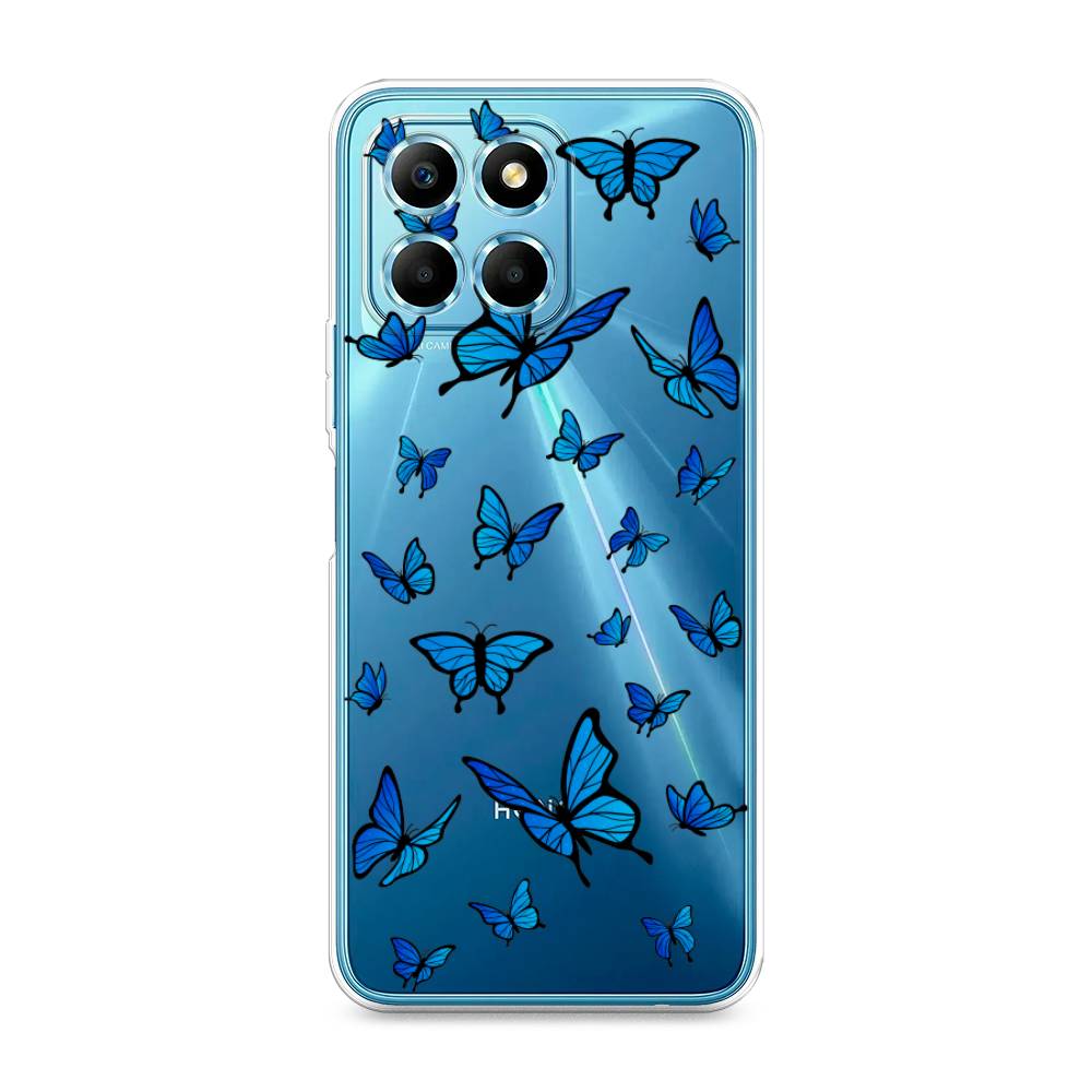 

Чехол Awog 6120250-1 для Honor X6s "Синие бабочки", Синий;белый, 6120250-1