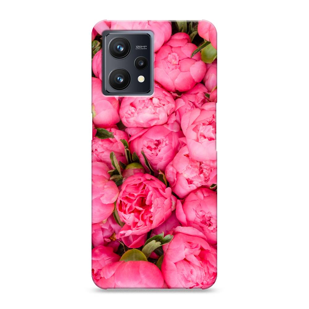 

Пластиковый чехол "Прекрасные пионы" на Realme 9, 257220-6
