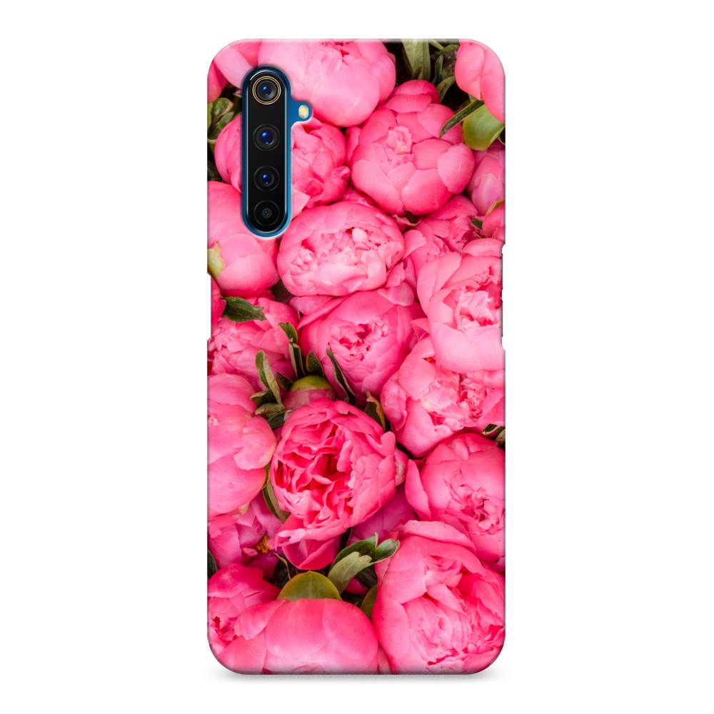 

Пластиковый чехол "Прекрасные пионы" на Realme 6 Pro, 252820-6