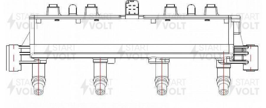 

Катушка зажигания для ам Peugeot,Citroen 206 (98-),307 (01-) 1.4i KFW,KFV (SC 2018)