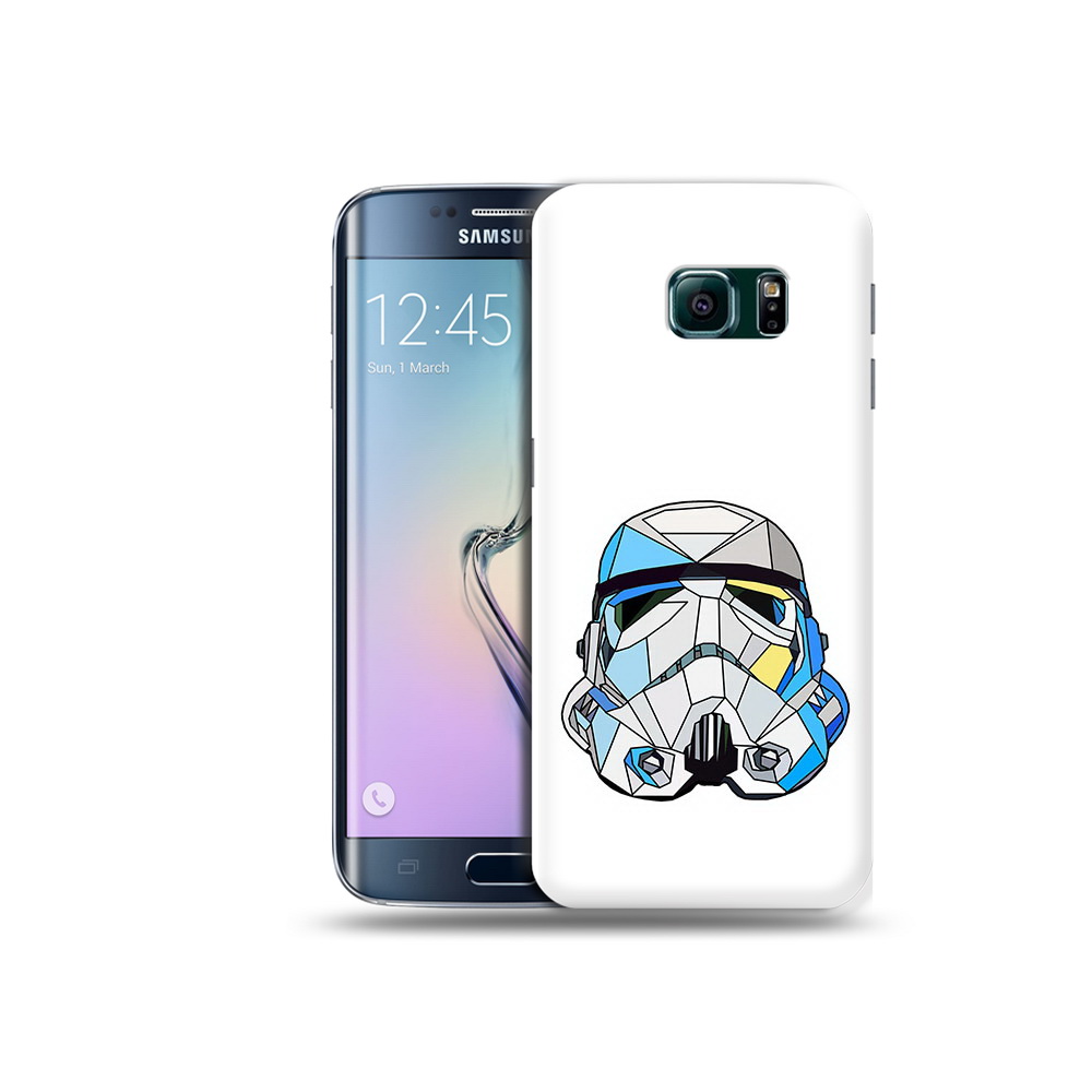 

Чехол MyPads Tocco для Samsung Galaxy S6 Edge star wars дарт вейдер, Прозрачный, Tocco