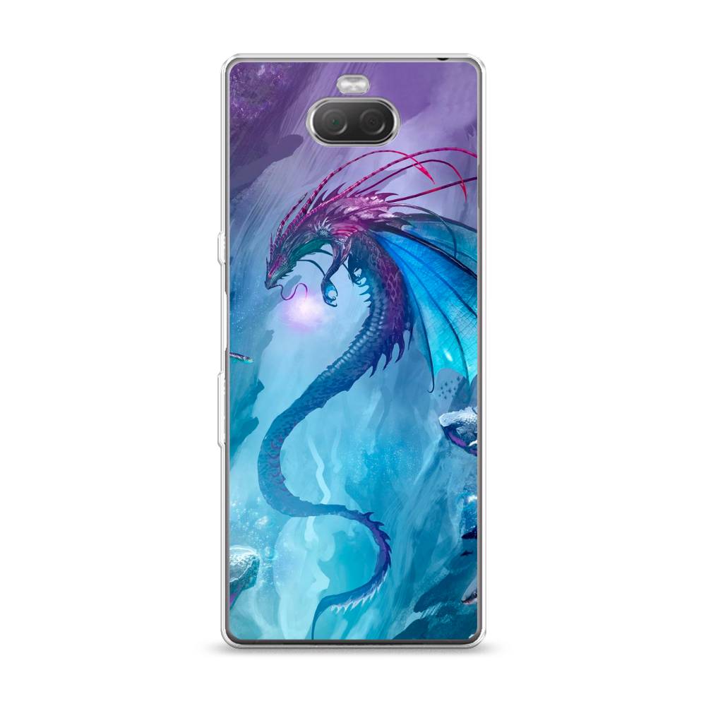 

Чехол Awog на Sony Xperia XA3/Xperia 10 "Водный дракон", Разноцветный, 53750-2
