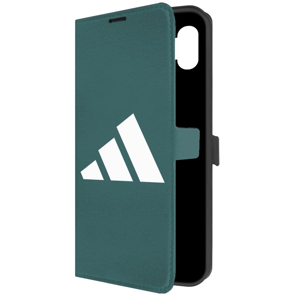 

Чехол-книжка Krutoff Eco Book для Samsung Galaxy A04 (A045) Adidas (Адидас) (зелёный опал), Зеленый