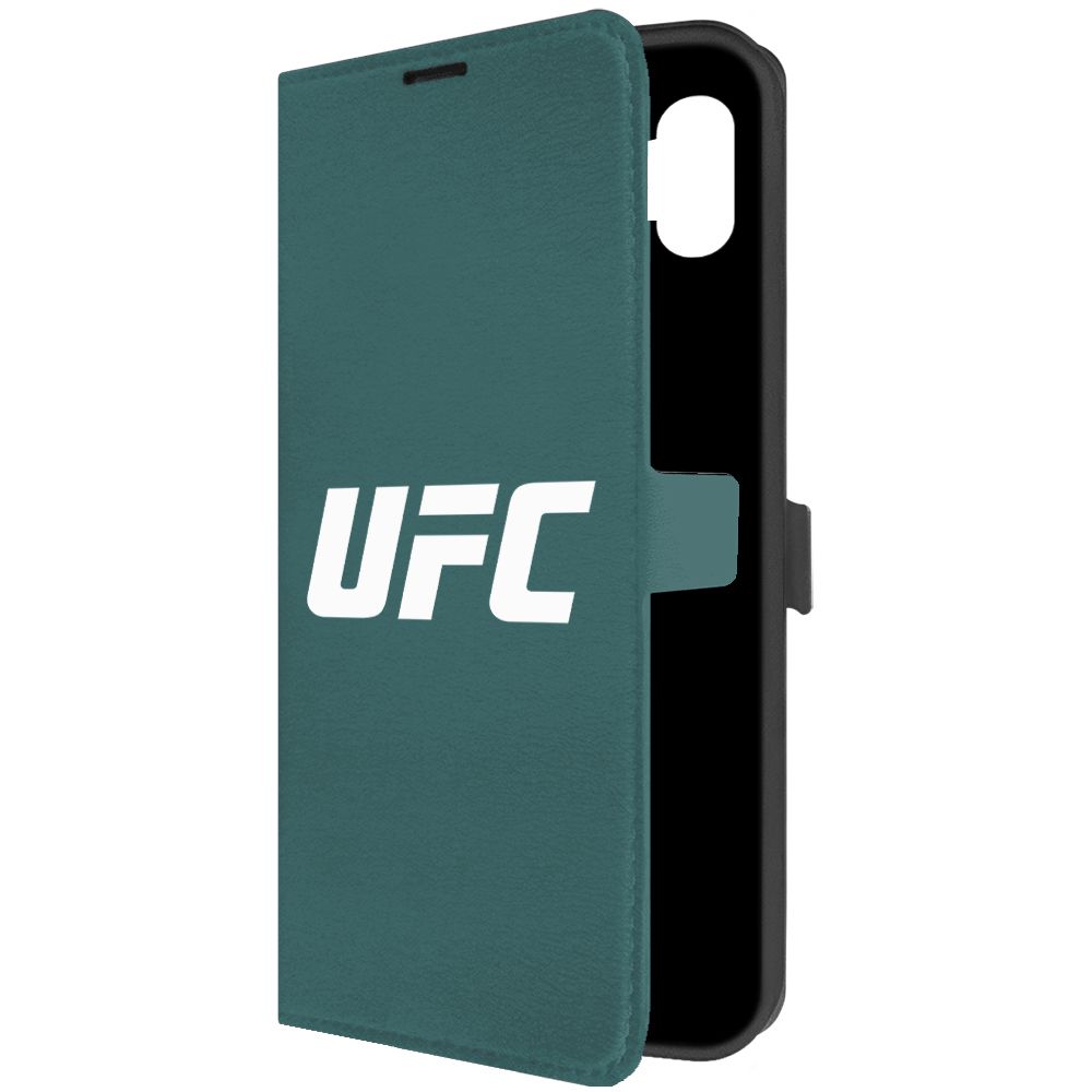 

Чехол-книжка Krutoff Eco Book для Samsung Galaxy A04 UFC зелёный опал, Зеленый