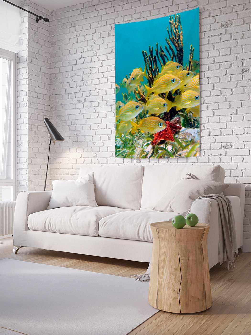 

Вертикальное фотопанно на стену JoyArty Золотые рыбки 100x150 см, Золотые рыбки