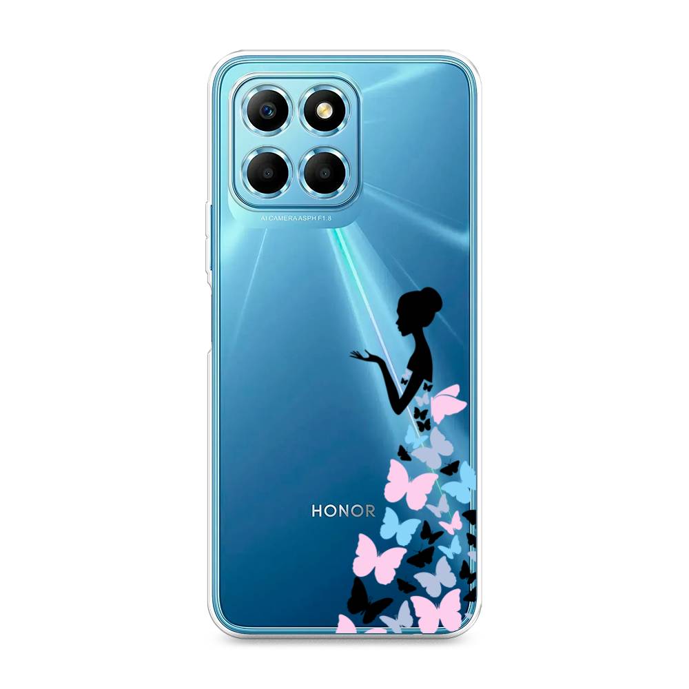 

Чехол Awog 6120250-1 для Honor X6s "Платье из бабочек", Белый;розовый, 6120250-1