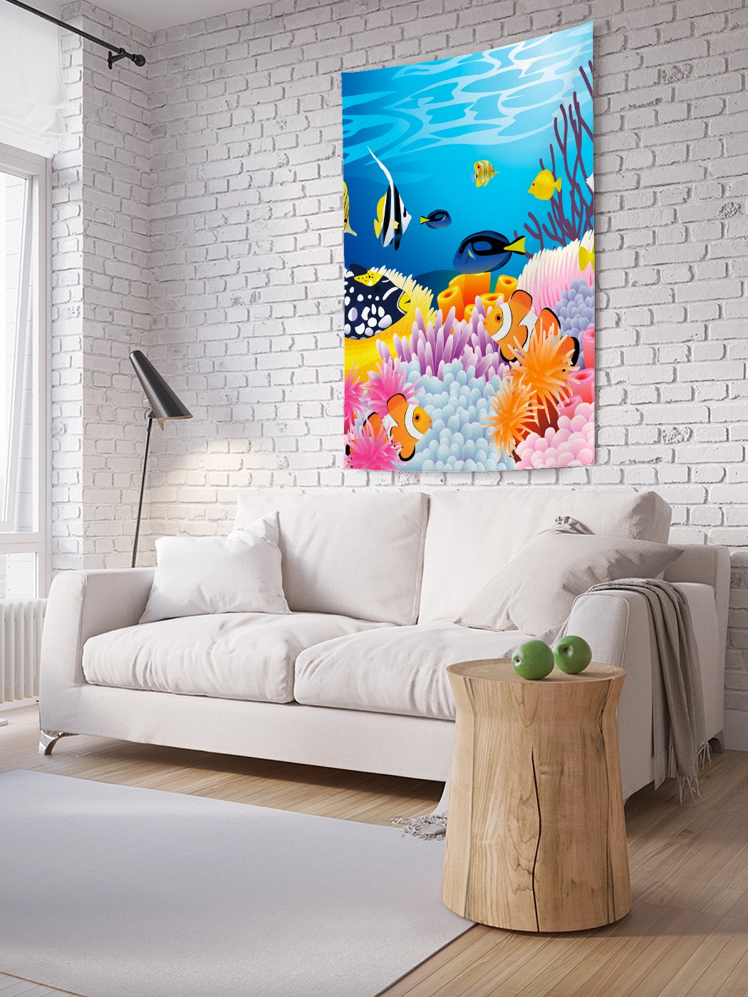 

Вертикальное фотопанно на стену JoyArty "Морской уют", 100x150 см, Морской уют