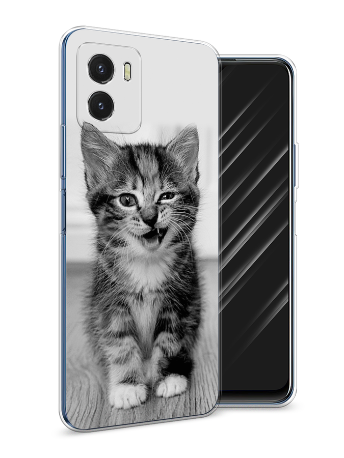 

Чехол Awog на Vivo Y10 "Подмигивающий котенок", Разноцветный, 266450-1