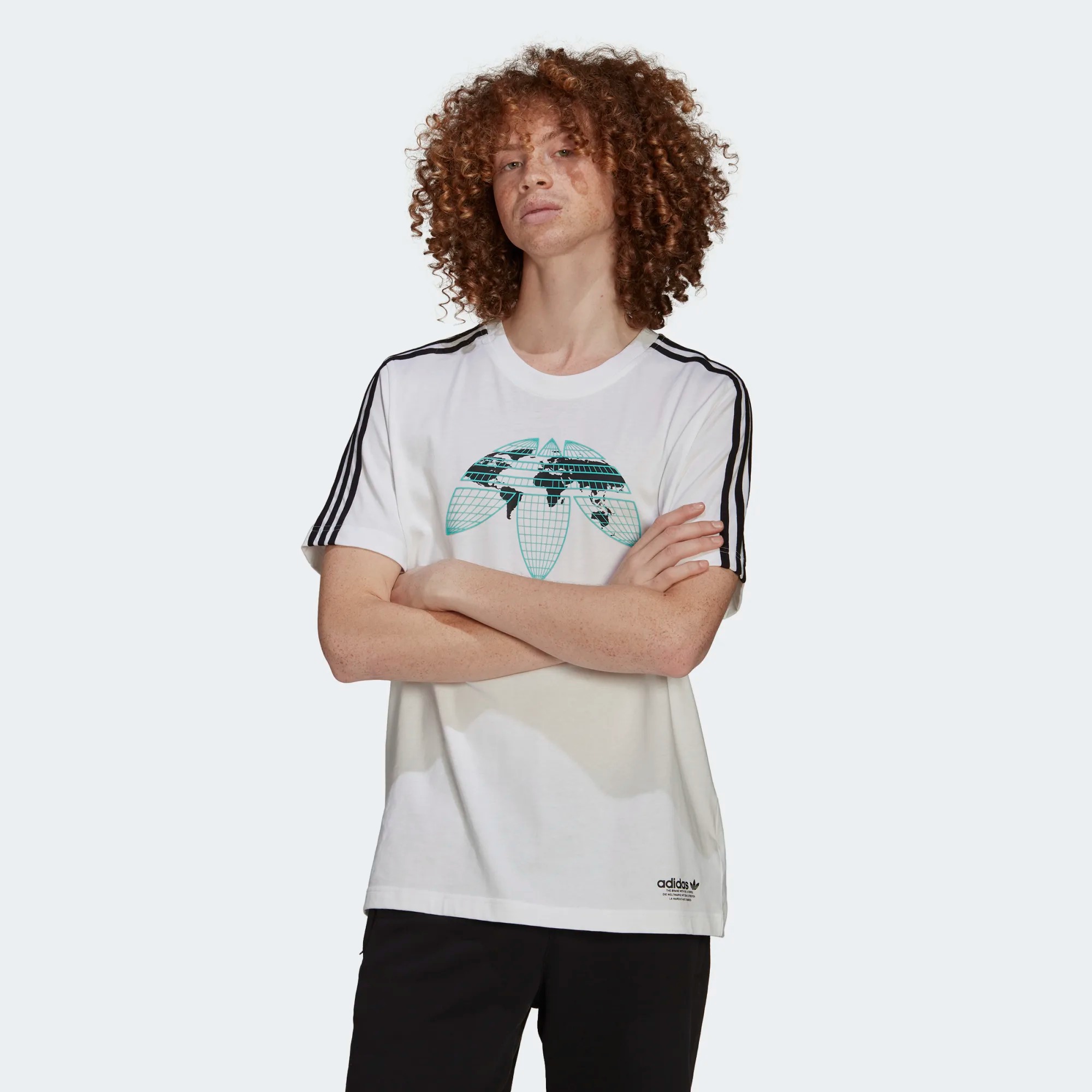 фото Футболка мужская adidas united tee белая l