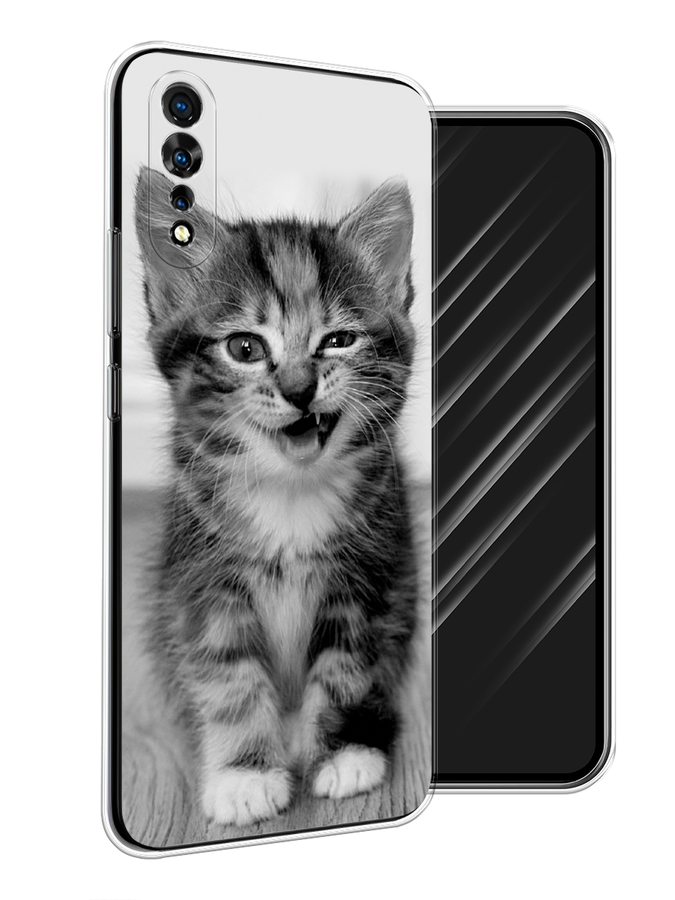

Чехол Awog на Vivo iQOO Neo/V17 Neo "Подмигивающий котенок", Разноцветный, 262050-1