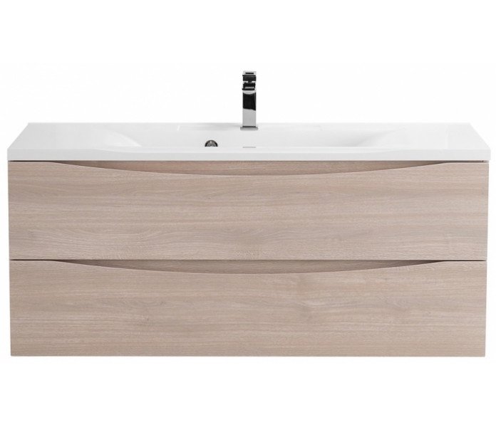 

Тумба с раковиной BelBagno Marino 120-BB1200/450-LV-MR-PR Rovere Grigio, Коричневый, BelBagno Marino