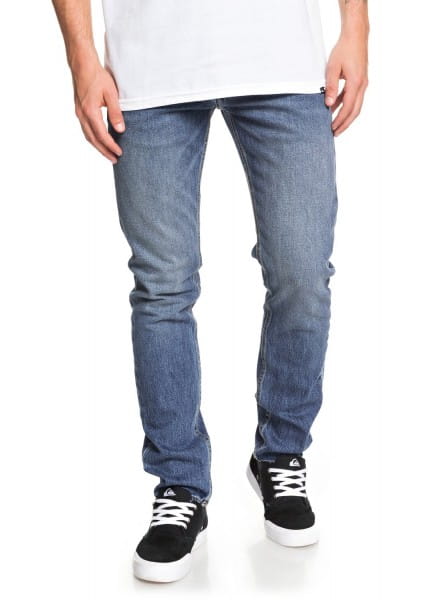 

Джинсы мужские QUIKSILVER AVR1675 синие 44, Синий, AVR1675