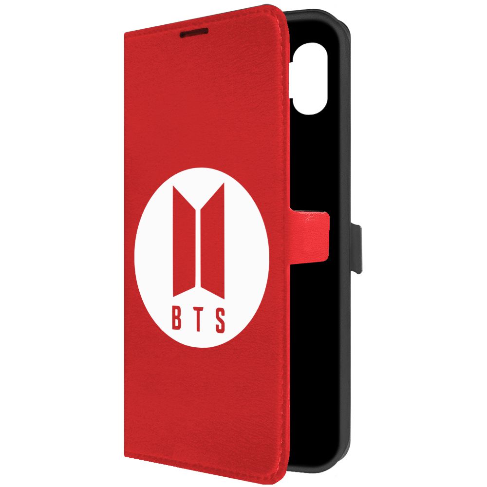

Чехол-книжка Krutoff Eco Book для Samsung Galaxy A04 BTS красный