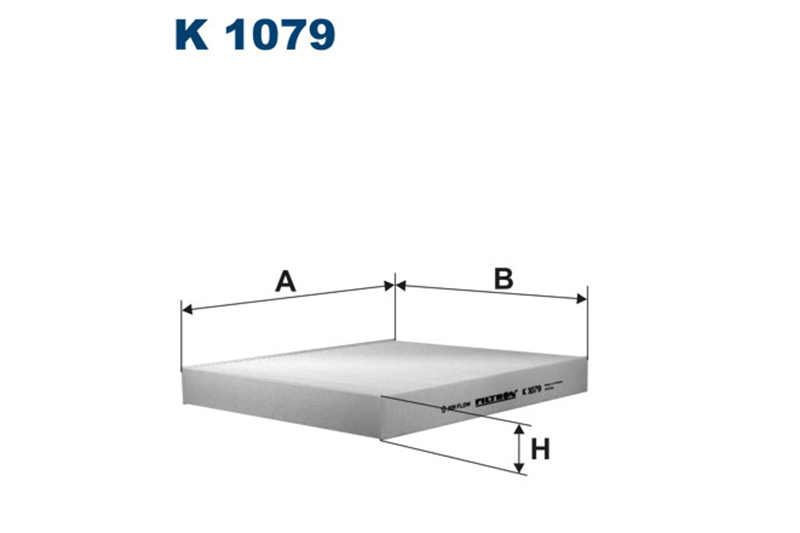 фото Фильтр салона filtron k1079 skoda fabia,vw polo 01- стандартный filtron арт. k1079