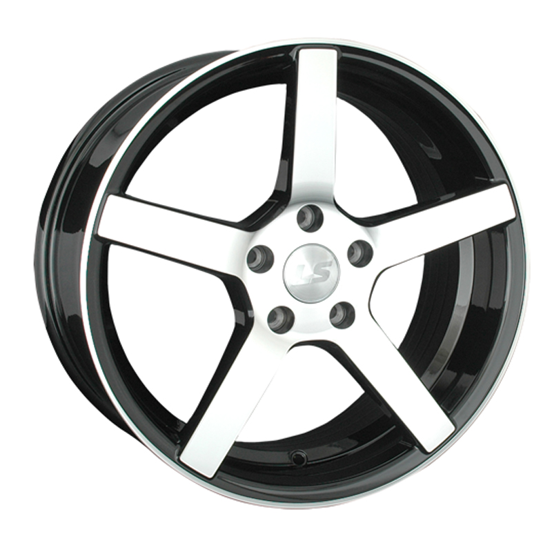 

Колесный диск LS WHEELS, 742 8x18/5x112ET40 66.6 Bkf, Черный;серебристый