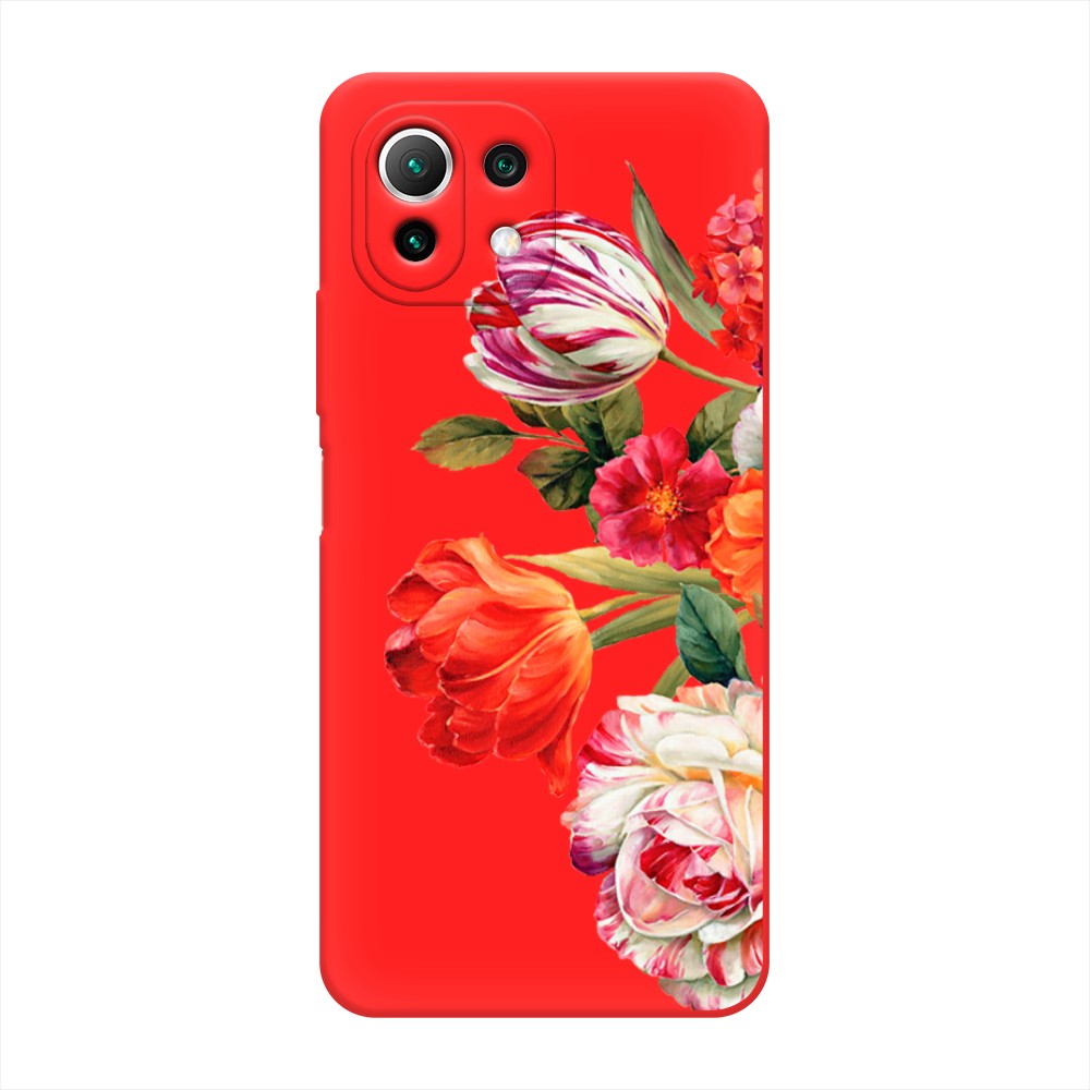 

Чехол Awog на Xiaomi Mi 11 Lite/5G NE "Весенний букет", Разноцветный, 311753-1