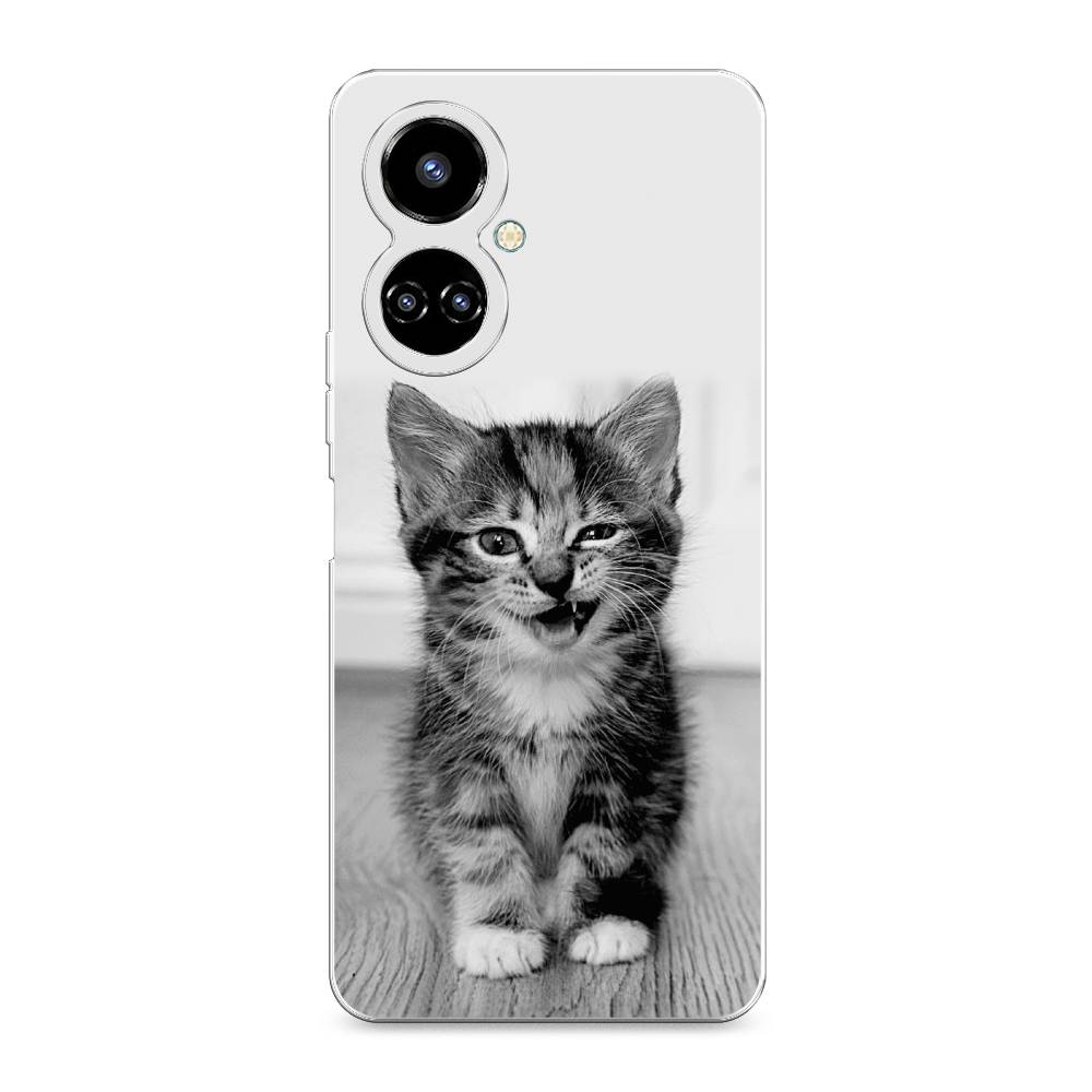 

Чехол Awog на Tecno Camon 19/19 Pro 4G "Подмигивающий котенок", Разноцветный, 301650-1