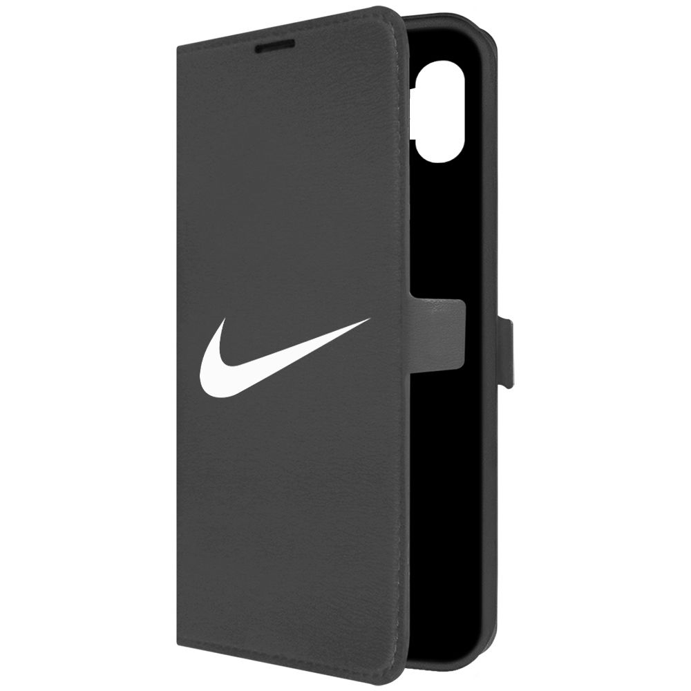 

Чехол-книжка Krutoff Eco Book для Samsung Galaxy A04 (A045) Nike (Найк) (черный)