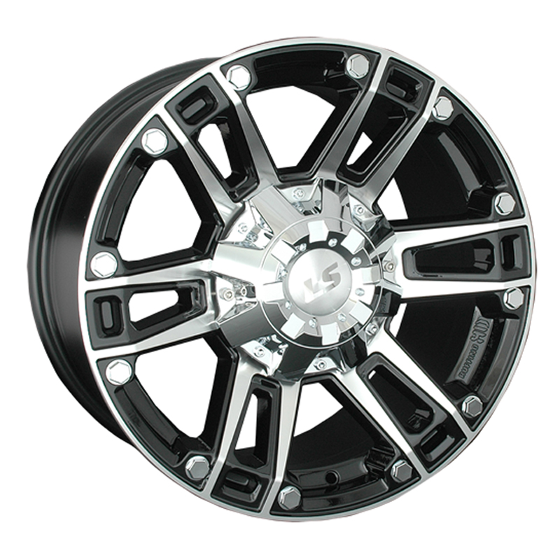 

Колесный диск LS WHEELS, 558 9x18/6x139.7ET20 106.1 Bkf, Черный;серебристый