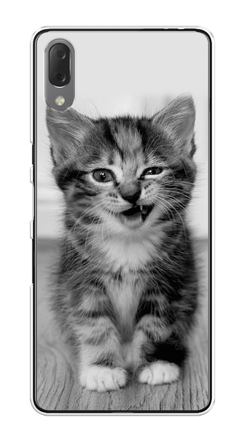 

Чехол Awog на Sony Xperia L3 "Подмигивающий котенок", Разноцветный, 54450-1