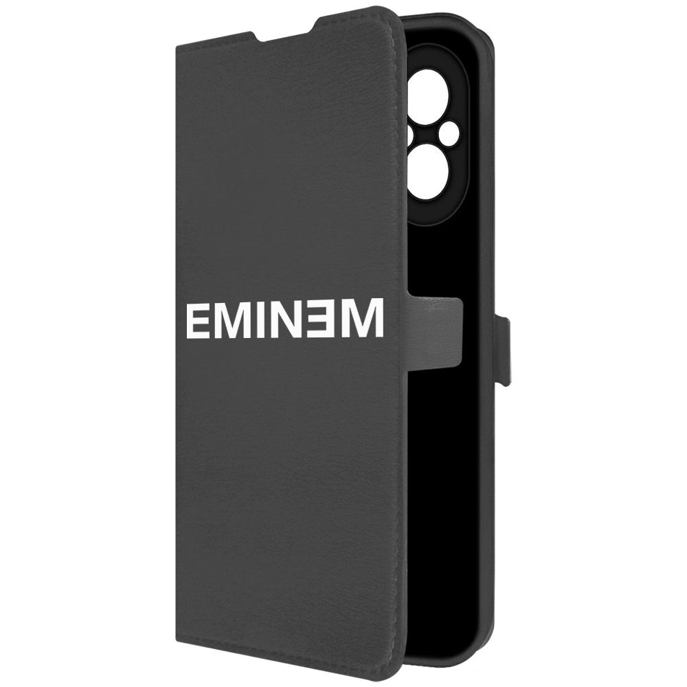 

Чехол-книжка Krutoff Eco Book для Realme C67 Eminem черный