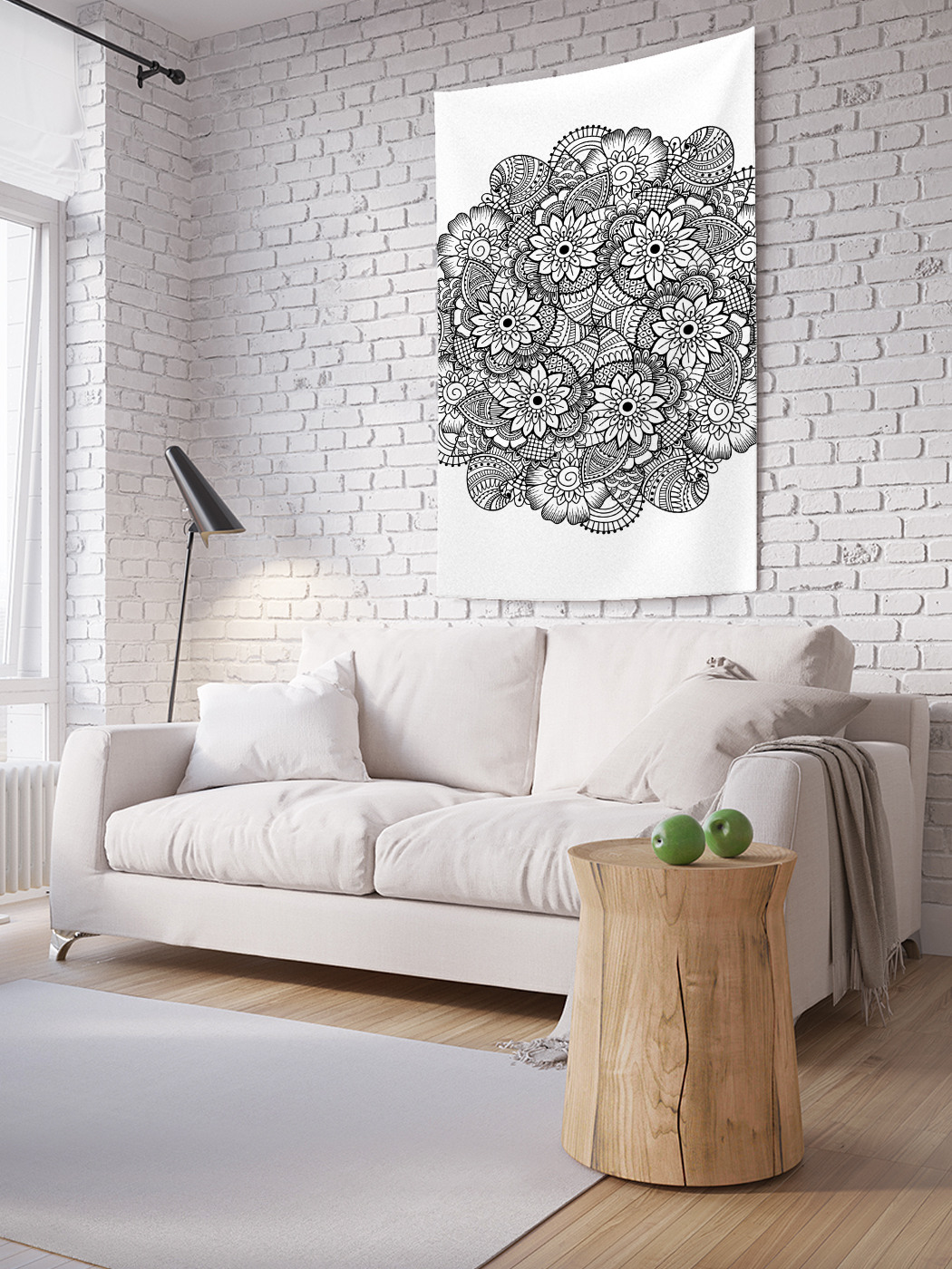 

Вертикальное фотопанно на стену JoyArty Цветочное вдохновление 100x150 см, Цветочное вдохновление