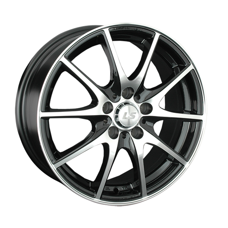 

Колесный диск LS WHEELS, 536 6x15/5x114.3ET39 60.1 Bkf, Черный;серебристый