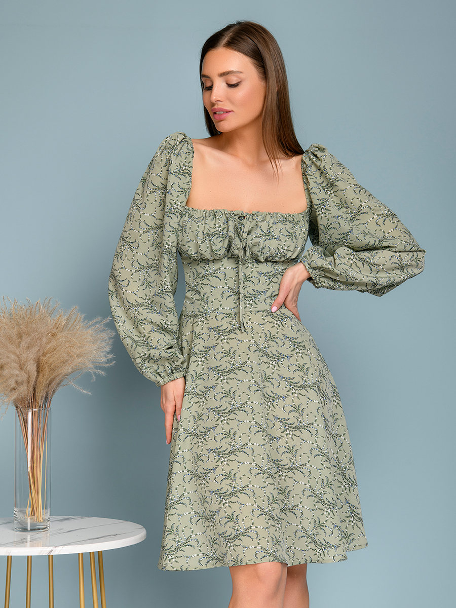 

Платье женское 1001dress 0102689 зеленое 50 RU, 0102689