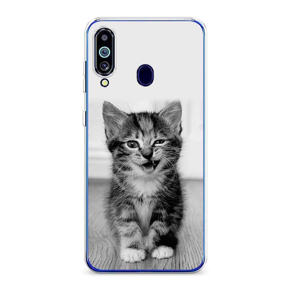 

Чехол Awog на Samsung Galaxy M40/A60 "Подмигивающий котенок", Разноцветный, 28750-1