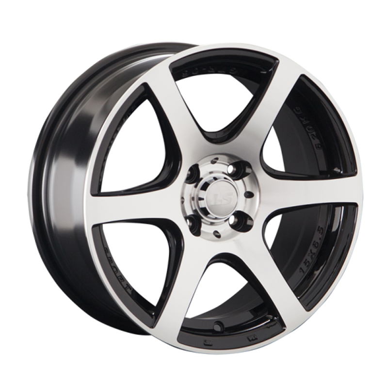 

Колесный диск LS WHEELS, 328 6.5x15/4x98ET32 58.6 Bkf, Черный;серебристый