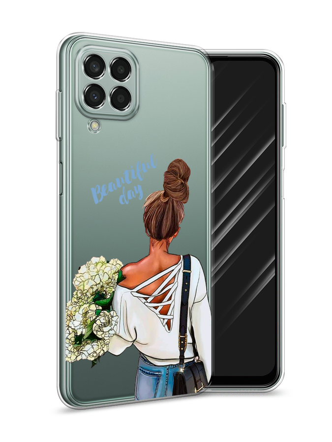 

Чехол Awog на Samsung Galaxy M33 / Самсунг M33 "Подмигивающий котенок", Разноцветный, 2105650-1