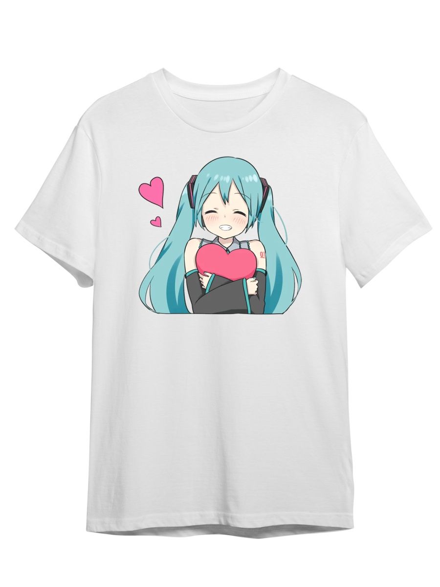 

Футболка унисекс СувенирShop Мику Хатсуне/Вокалоиды/Vocaloid 8 белая 2XL, Белый, "Мику Хатсуне/Вокалоиды/Vocaloid" 8