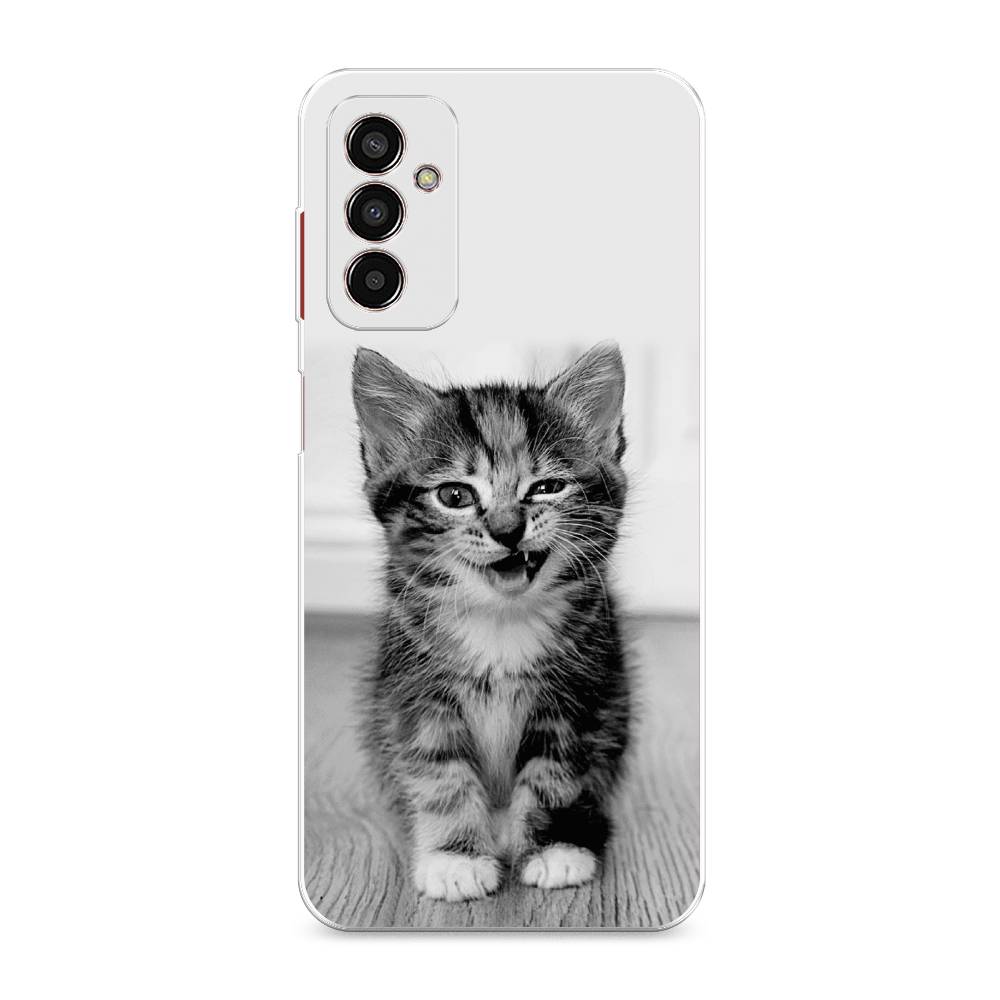 

Чехол Awog на Samsung Galaxy M13 / Самсунг M13 "Подмигивающий котенок", Разноцветный, 2106850-1