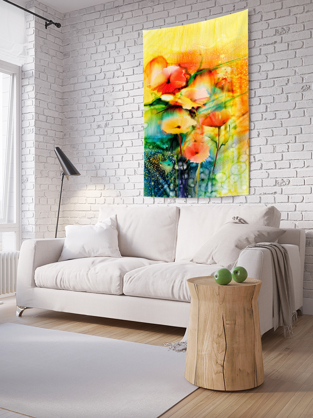 

Вертикальное фотопанно на стену JoyArty Цветы в раю 100x150 см, Цветы в раю