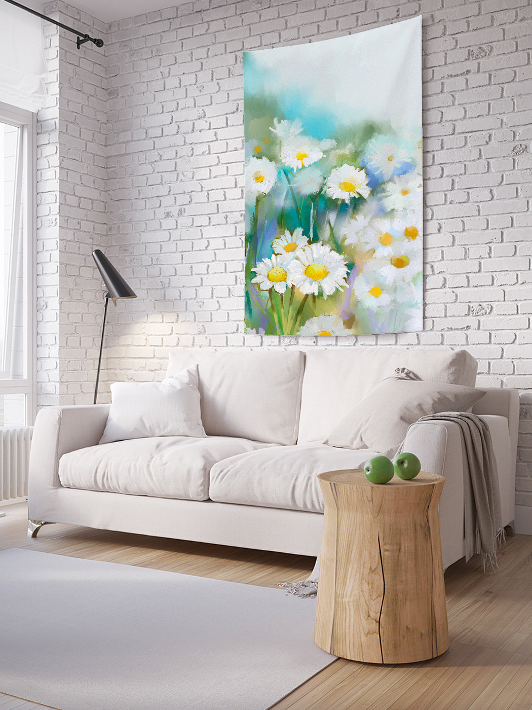 

Вертикальное фотопанно на стену JoyArty Ромашковый рай 100x150 см, Ромашковый рай