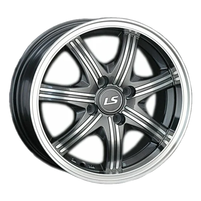 

Колесный диск LS WHEELS, 323 6.5x15/4x114.3ET40 73.1 Gmf, Серый;серебристый