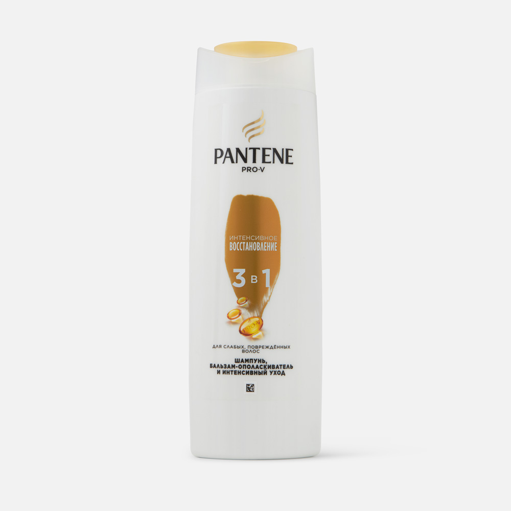 

Шампунь Pantene Pro-V интенсивный уход 3в1 Интенсивное восстановление 360 мл, Pro-V