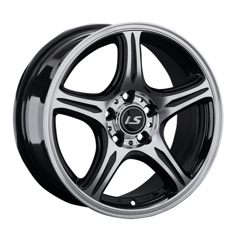 

Колесный диск LS WHEELS, 319 6.5x15/5x114.3ET40 73.1 Bkf, Черный;серебристый