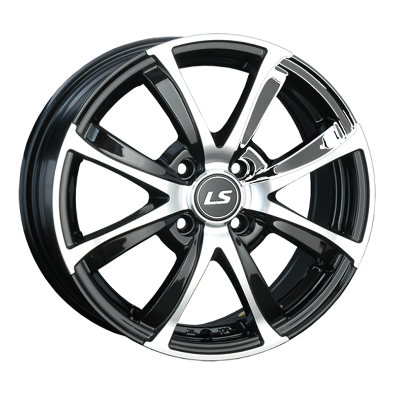 

Колесный диск LS WHEELS, 313 6x15/4x100ET45 73.1 Bkf, Черный;серебристый