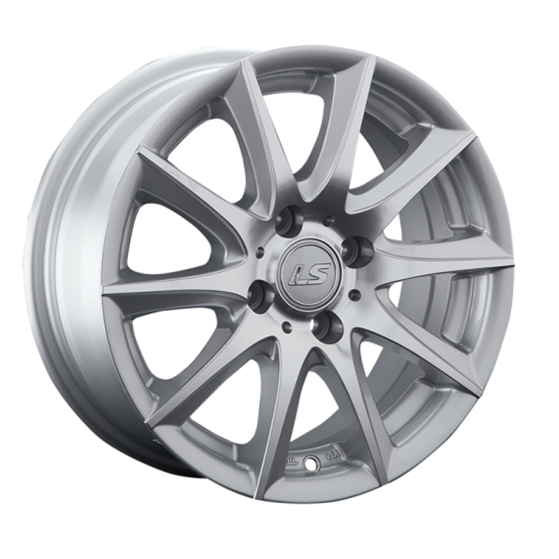

Колесный диск LS WHEELS, 286 6x14/4x98ET35 58.6 Sf, Серебристый